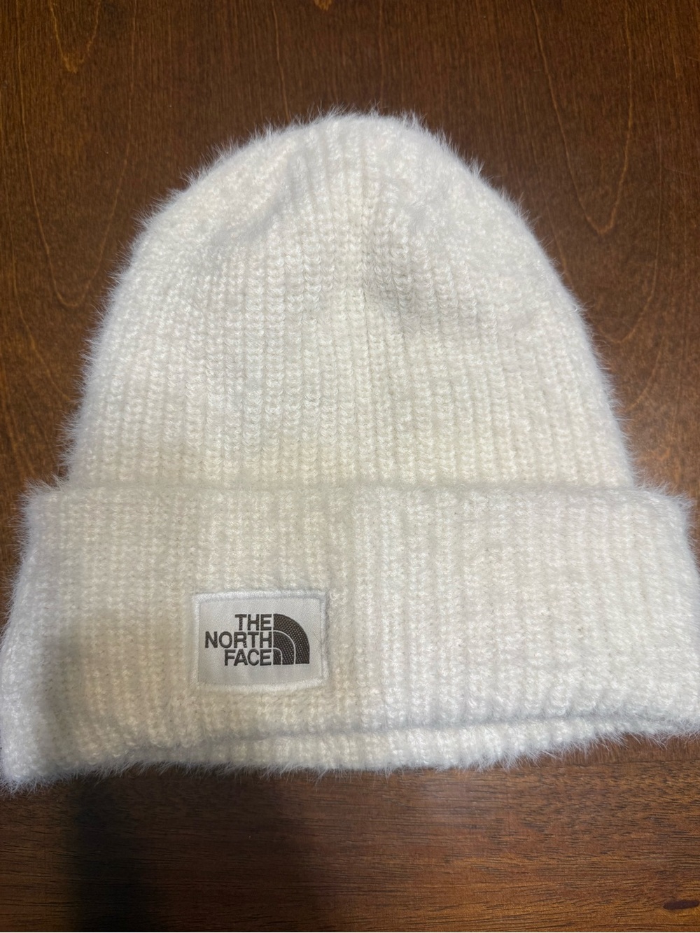 North Face Salty Bae Lined Beanie-Gardenia White Winter Hat